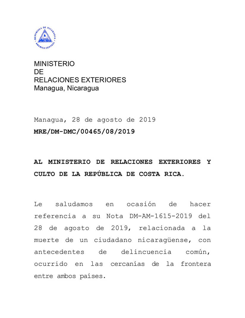 nota-cancilleria-nicaragua-a-costa-rica